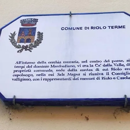 Appartamento Centro Storico Riolo Terme